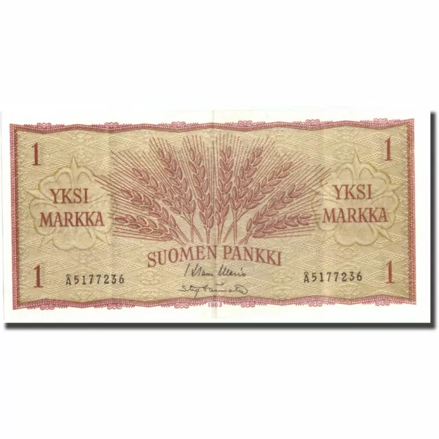 [#215035] Geldschein, Finnland, 1 Markka, 1963, 1963, KM:98a, SS+