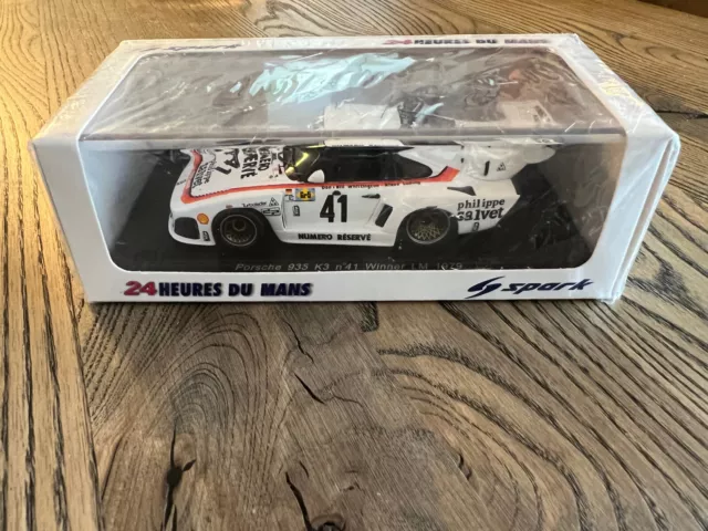 Porsche 935 K3 #41 Winner Le Mans 1979 Spark 1/43