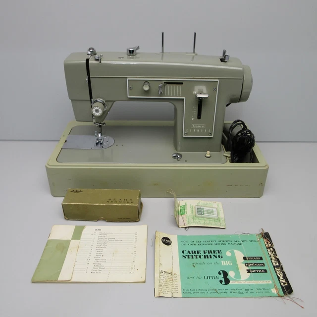 VINTAGE SEARS KENMORE Sewing Machine Model 5186 Pedal With Carrying