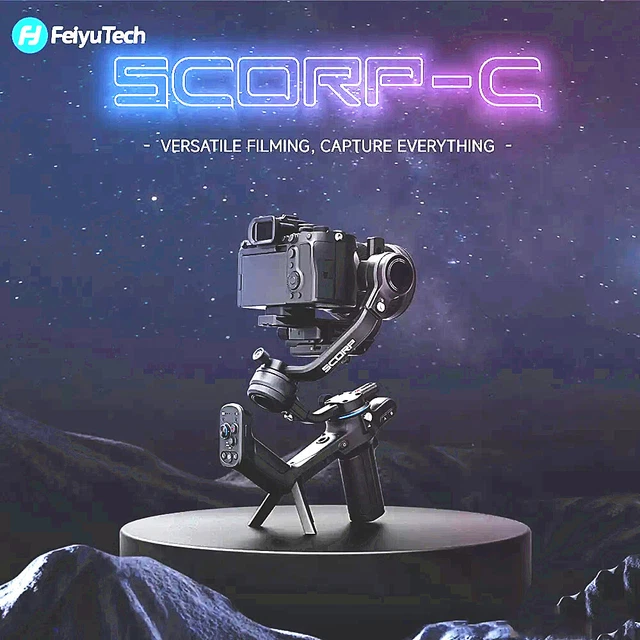 FeiyuTech SCORP-C 3-Axis Gimbal Stabilizer for Canon Nikon Sony Panasonic Camera