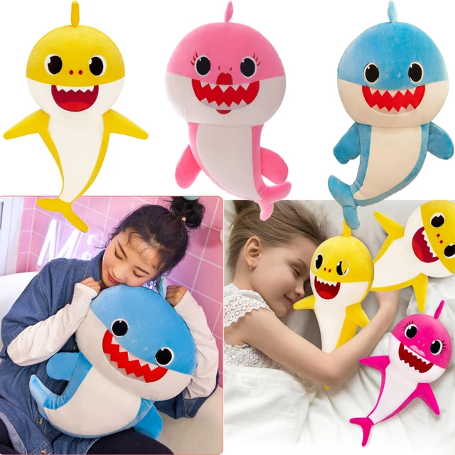 Stuffed Toy Can Sing Will Shine Soft Baby Shark Plush Gifts Baby-shark Doll