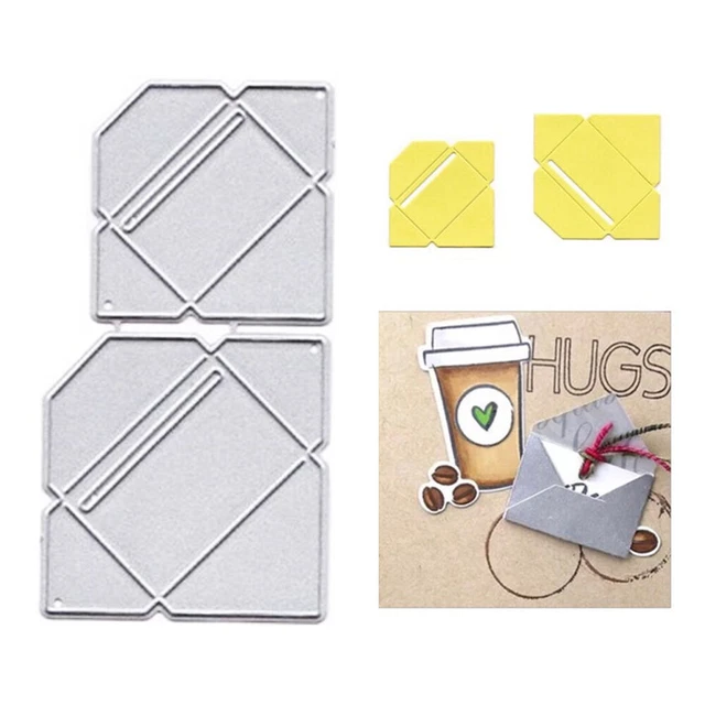 Envelope Metal Cutting Dies Scrapbooking Embossing Stencils Paper Album Card DIY
