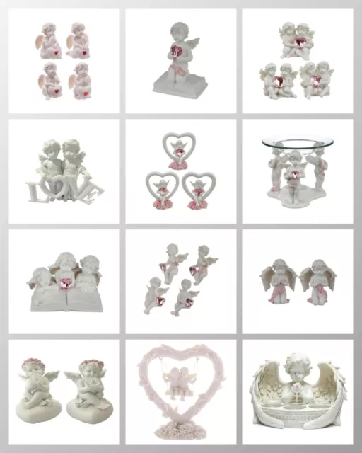 Cherub ornament figurines Various to Choose from Memorial Home Heart Baby Child