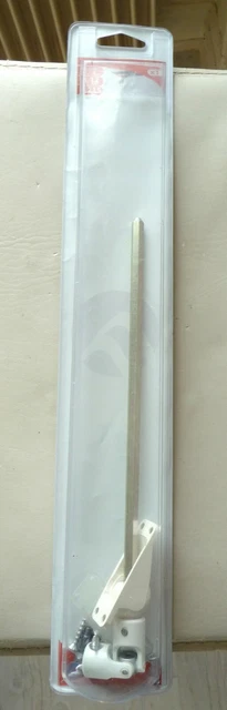 Sortie de caisson, 6 pans de 7, Diamètre 12, Blanc, Longueur 355