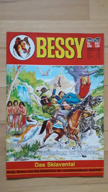 Bessy Nr.853 - TOP Z1 ORIGINAL ERSTAUFLAGE BASTEI COMICHEFT Willy Vandersteen