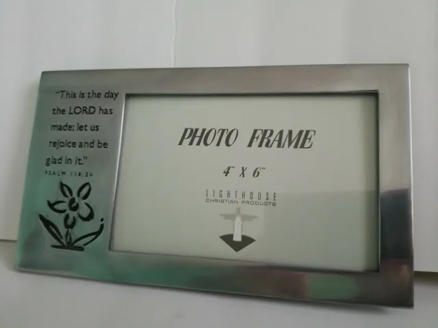 Lighthouse Christan Products Picture Frame 4x 6 .Photo Frame