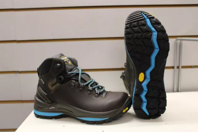 Grisport Lady Glide Brown Leather Waterproof Hiking / Walking Boots UK 3 EU 36