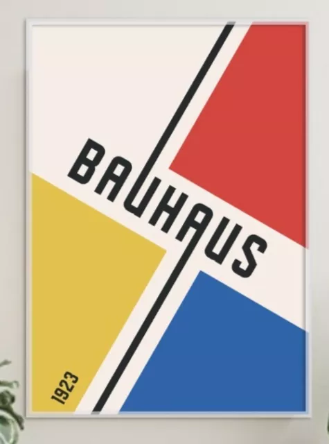 Affiche Bauhaus Style Vintage 50 x 70 cm papier 135g | Art Mural | Poster