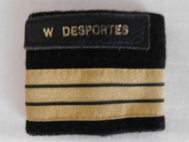 1 PATCH GALON insigne grade poitrine obsolète France armée de terre