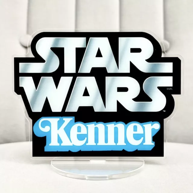 Kenner Star Wars Figur Vitrine Ständer Diorama Etui Retro Vintage Mokka Sammlung