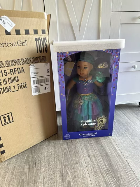 American Girl 2022 Sapphire Splendor Holiday Collector Doll Limited Edition New