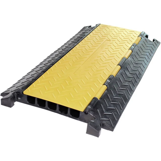 Walther Werke Ponte passacavi 39870050 Gomma Nero, Giallo Numero canali: 5 800
