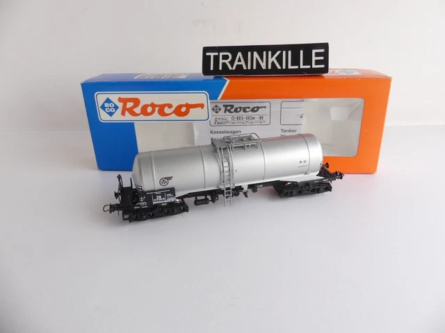 Wagon Citerne Roco VTG OMYA SNCB 67227 – Échelle HO, Parfait Pour Réseau Ferré Miniature
