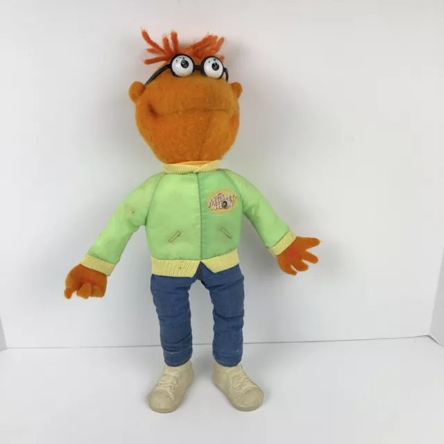 Vintage Fisher Price Scooter Jim Henson Muppet Plush Doll #853