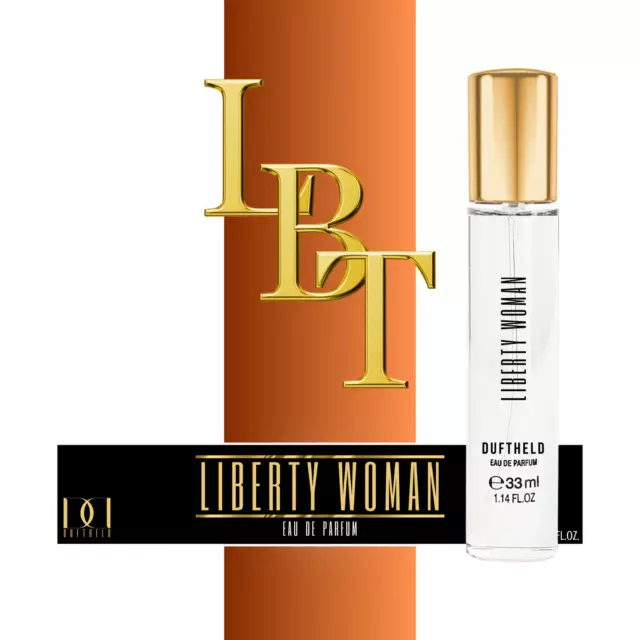 LIBERTY Eau de Parfum 33ml Duftzwilling 18% Parfum Öl Anteil DAMEN