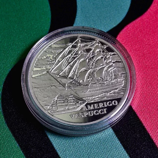Belarus 2010 Amerigo Vespucci 1 ruble
