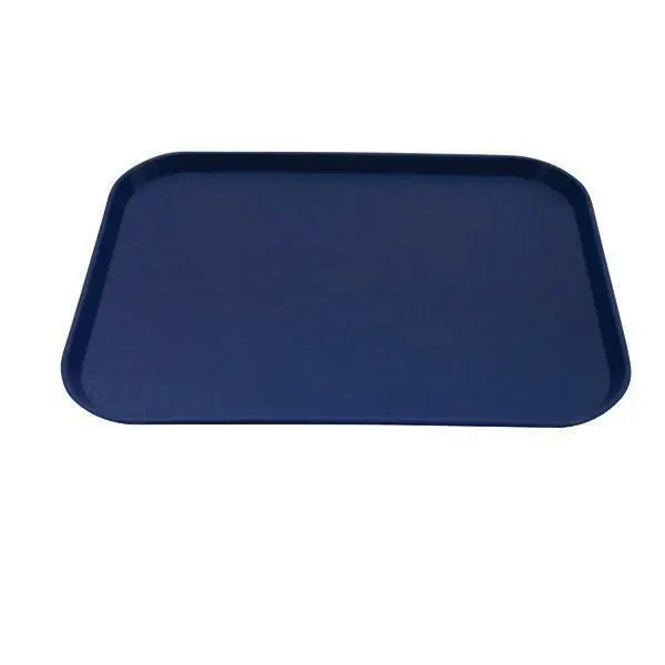 Tray Fast Food Style Blue Polypropylene Cafeteria 300 x 400mm