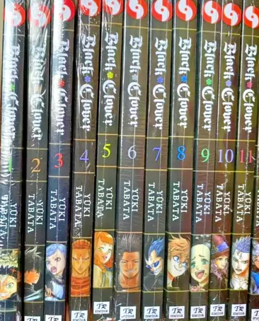 BLACK CLOVER (English Comics) Vol. 1-11 NEW Set Manga Anime DHL Express