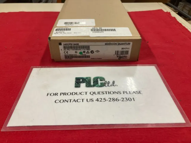 140CPS12420 NEW SEALED Modicon AC Power Sply 140-CPS-124-20