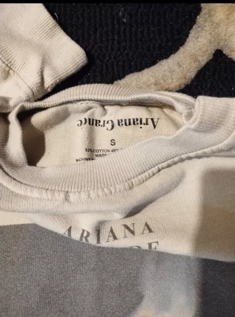 ARIANA GRANDE SWEETENER Tour Sweatshirt Size Small $10.00 - PicClick