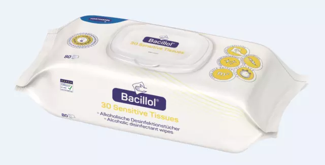 Bode Bacillol® 30 Tissues 80 Stück alkohol. Flächen-Schnell-Desinfektionstücher