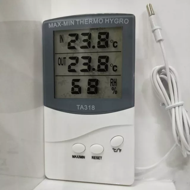 Hygrometer Electronic Temperature Weather Station Meter Home Use