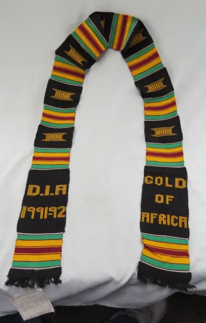 Asante Kente Cloth from Gold of Africa Expo 1991-92 Detroit Institute of Arts