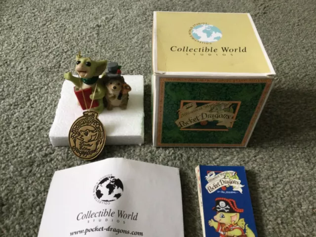 whimsical world of pocket dragons ( Fa-La-La-La-Lah! ) 2001 In Original Box.