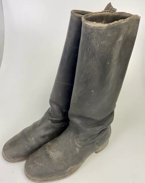 1 Paar Marschstiefel Wehrmacht WH RW alt neu besohlt 2.WK orig.