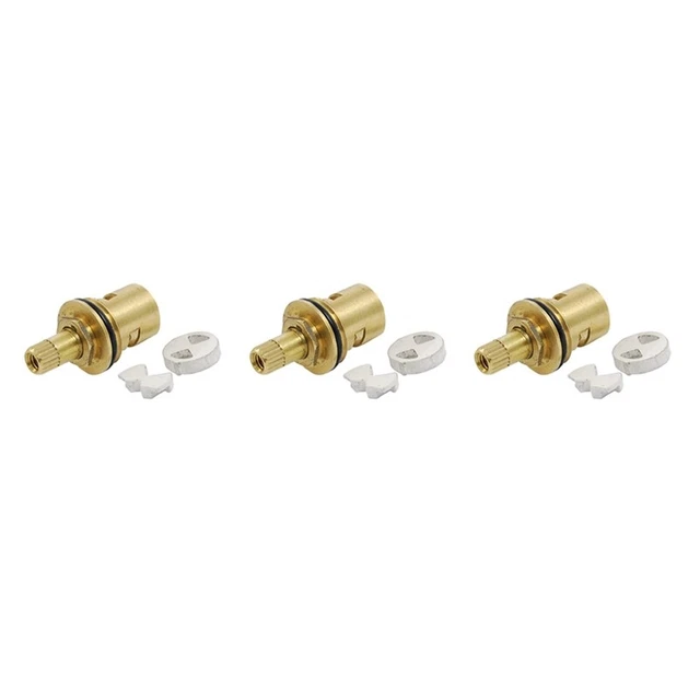 3 x rubinetto casa cartuccia ceramica ottone inserto valvola S4O3