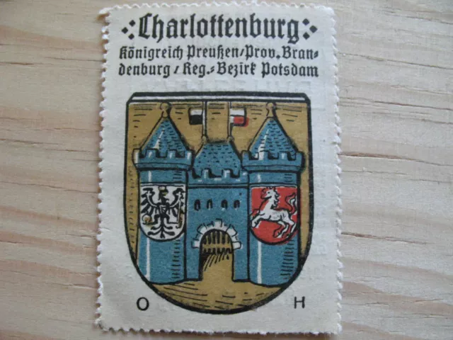 Reklamemarke Kaffee Hag Charlottenburg Königreich Preußen Brandenburg Potsdam