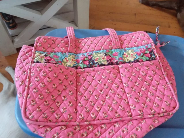 Vera Bradley Pink Pansey Diaper bag