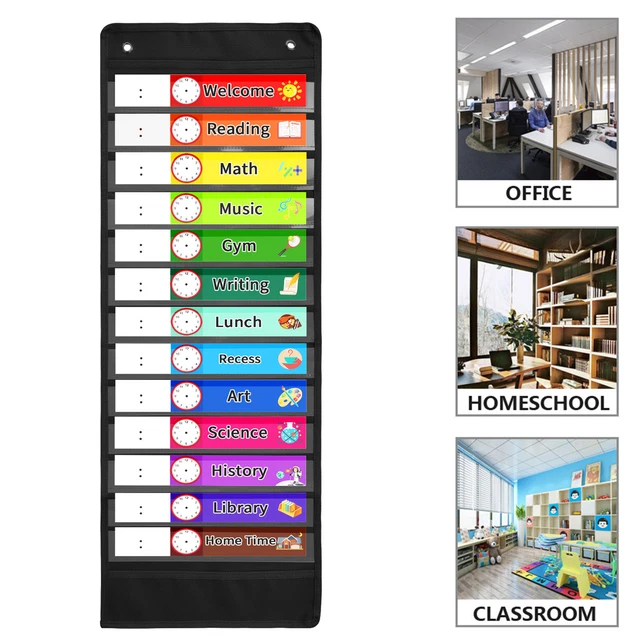 LEARNING SCHEDULE CHART Kids Schedule Chart Classroom Chart 131