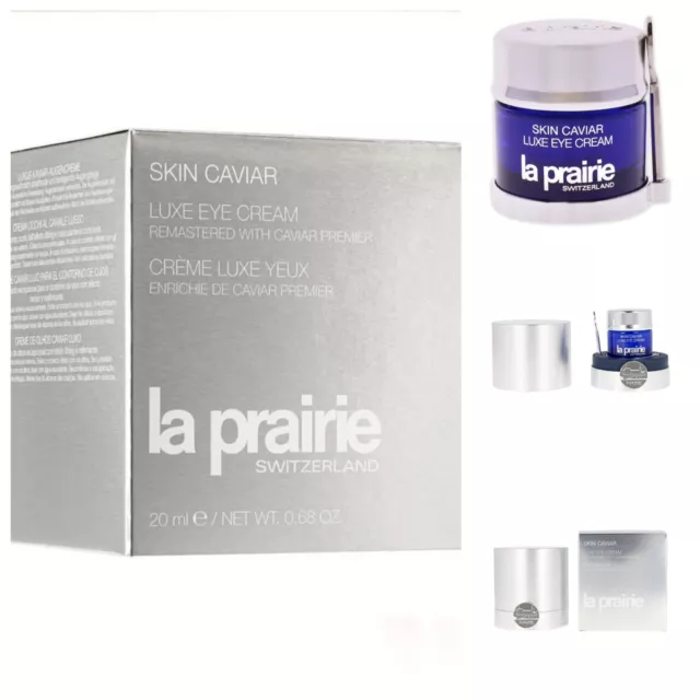 La Prairie Skin Caviar Luxe Eye Cream 20ml Luxus Kaviar-Augencreme (NEU/OVP)