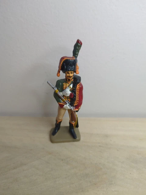 Figurine Starlux N°16 - Chasseur De La Garde En Grande Tenue, Premier Empire, 1:32 (60mm)
