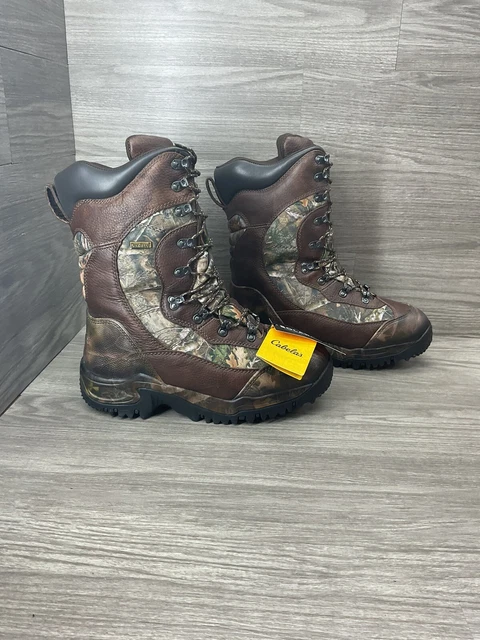 CABELA S INSTINCT LOCKDOWN Men 13 D Insulated High Top Boots w Built In Gaiters 169.95 PicClick