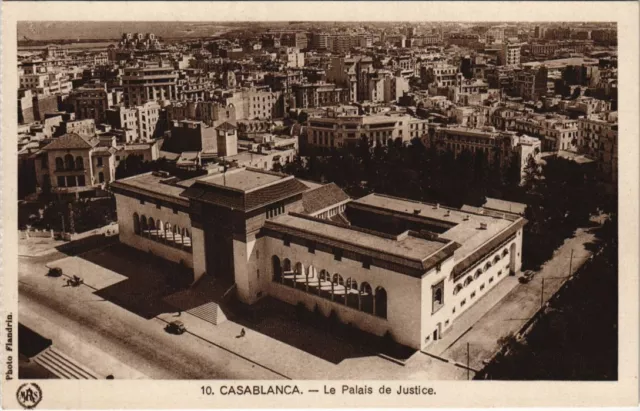 CPA AK MAROC CASABLANCA - Le palais de justice (118009)