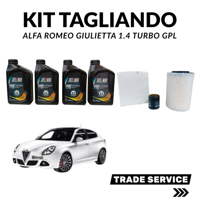Kit Tagliando Filtri Originali Olio Selenia Fiat Grande Punto 1.4 Gpl - Foto 3