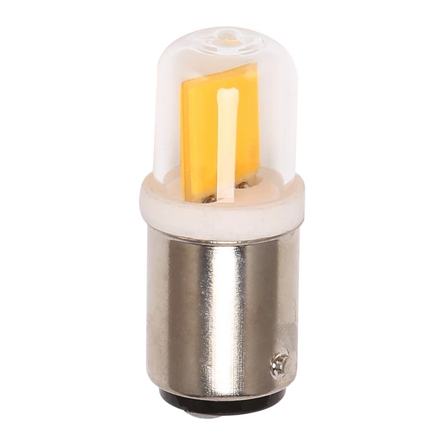 10 Ampoules LED Tube T23 2W - Blanc Chaud 3000K, Culot B15D, 230V