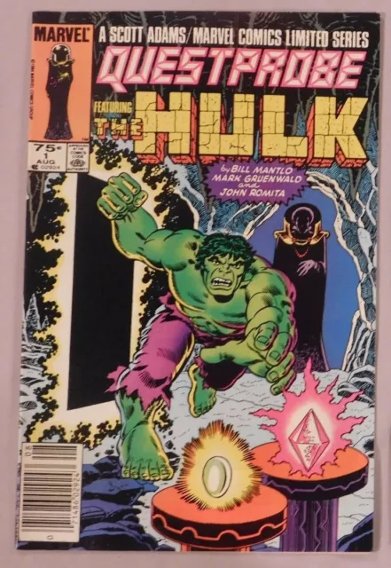 Questprobe #1 (Aug 1984, Marvel) The Incredible Hulk NM