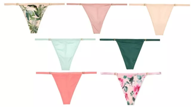VICTORIAS SECRET VERY Sexy Love By Victoria Logo Hardware V-String Thong  Panty $17.75 - PicClick