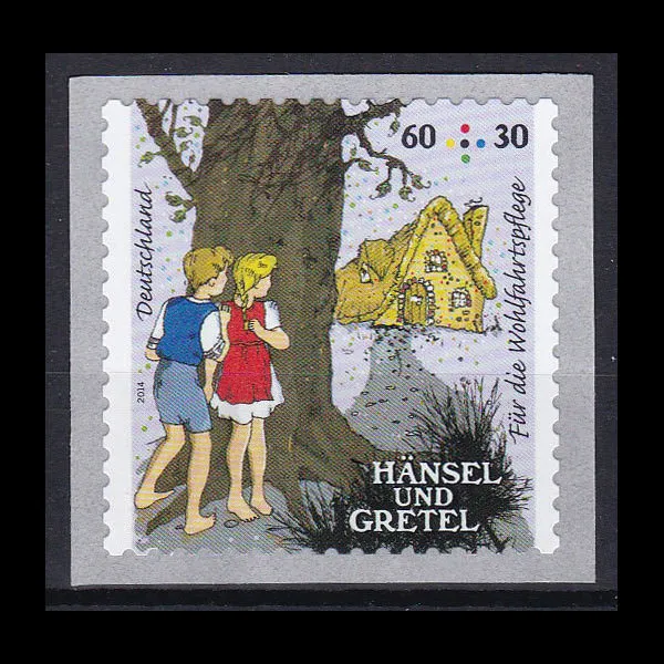 Bund BRD 2014 Mi 3061 sk Grimms Märchen Hänsel & Gretel selbstklebend postfrisch