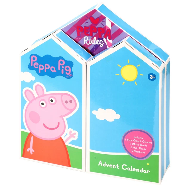 Peppa Pig Peppas Calendario dell'Avvento con 24 giocattoli a