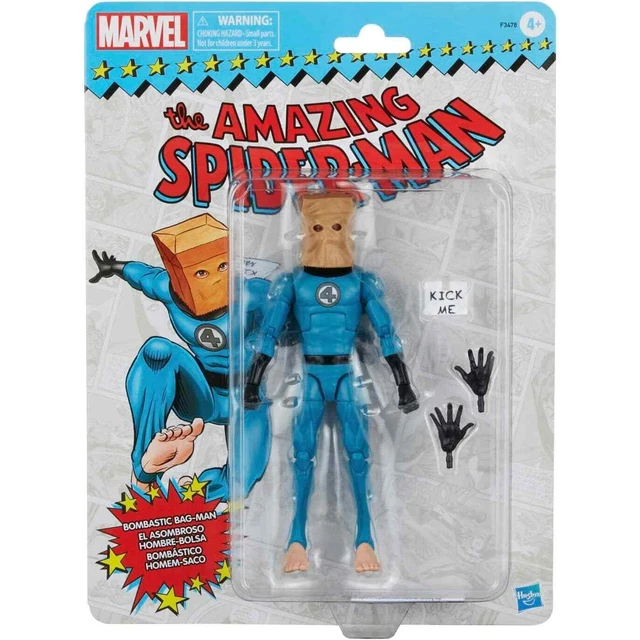 Hasbro Marvel Legends Series The Amazing Spider-Man Bombastic Bag-Man (F34785L0)