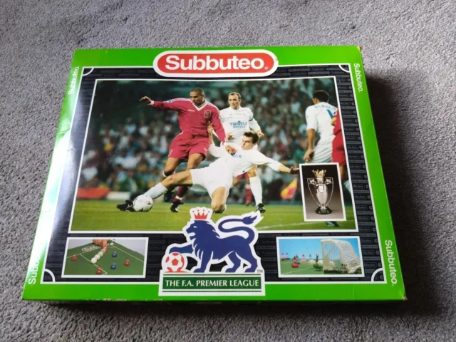 Vintage 1995 Subbuteo FA Premier League Edition Set 60247 - COMPLETE