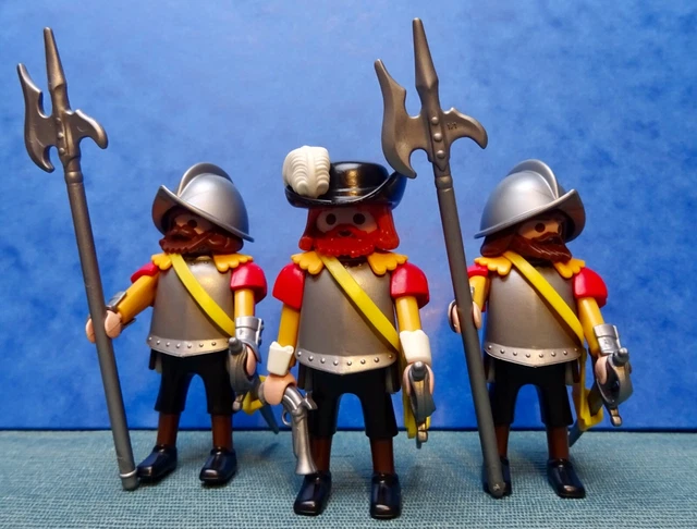 Figurine Playmobil Conquistador - Personnage Historique Avec Accessoires, Hauteur 7,5 Cm
