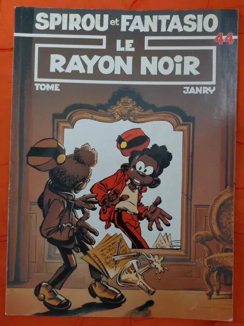 LE RAYON NOIR Kodak Spirou et Fantasio Éd. publicitaires Tome & Janry BD