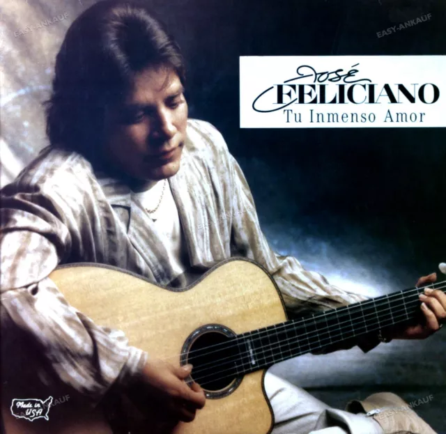 José Feliciano - Tu Inmenso Amor LP 1987 (VG/VG) .