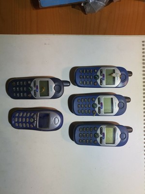 Siemens Sharp Sagem ITT VK mobile Blackberry LG Vintage collezione lotto 7 pezzi 