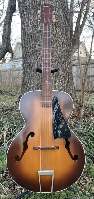 1957 Kay Kamiko Archtop Acoustic Guitar Solid Spruce Top